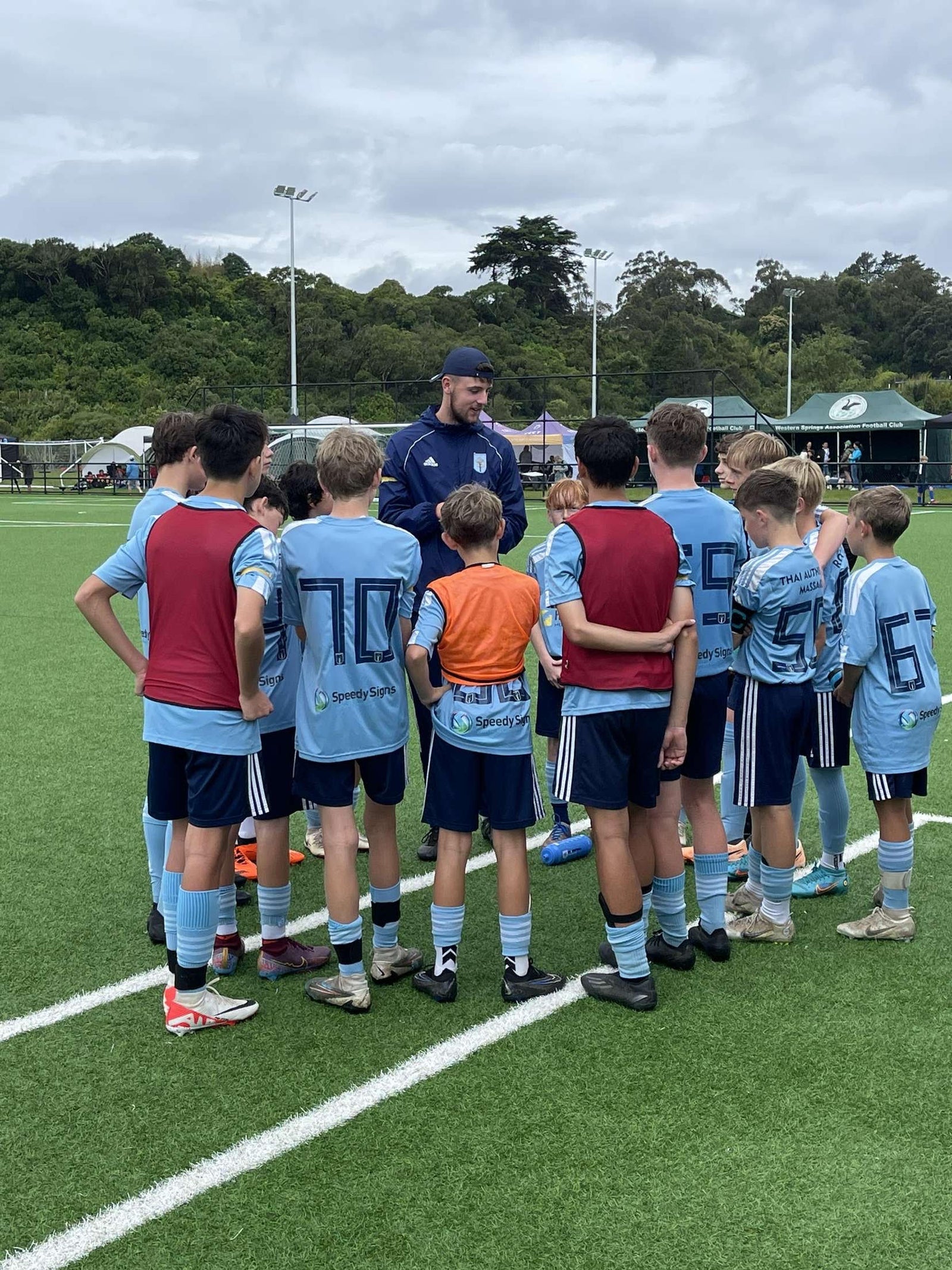 At 22, young kiwi coach teaching the next generation of footballers