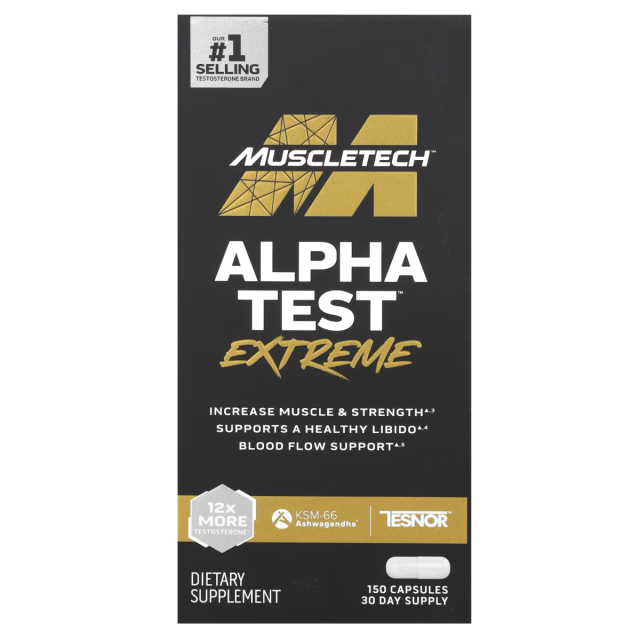 MuscleTech Alpha Test Extreme Caps