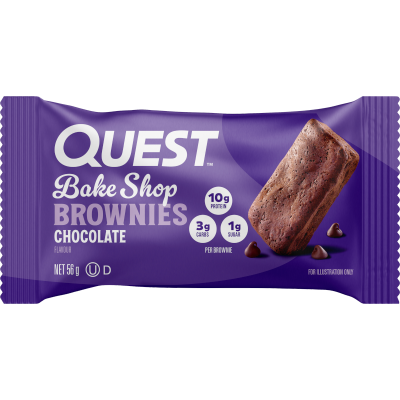 Quest Bake Shop Chocolate Protein Brownies