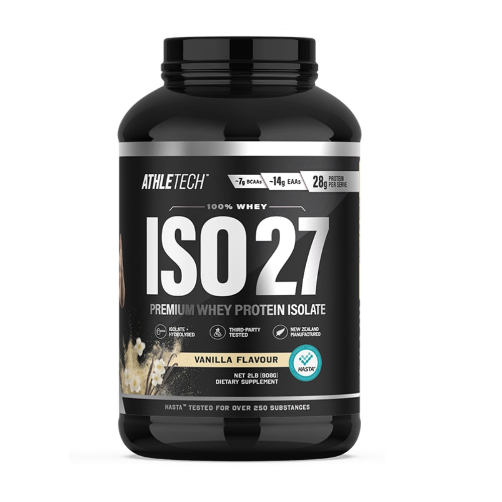 Athletech ISO27 Premium Whey Isolate Powder