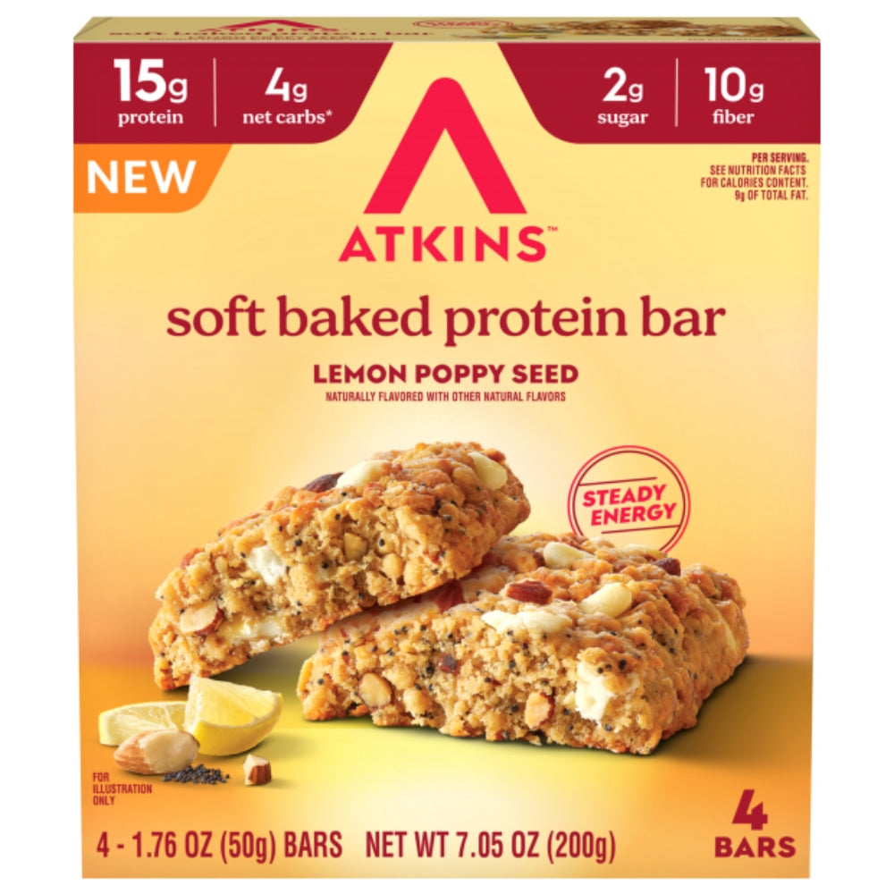 Atkins Soft Baked Protein Bar