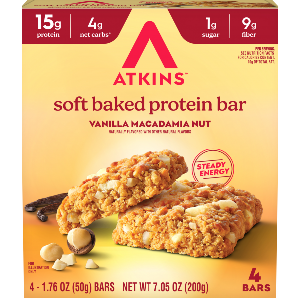 Atkins Soft Baked Protein Bar