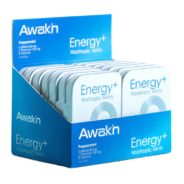 Awak'n Energy+ Nootropic Mints