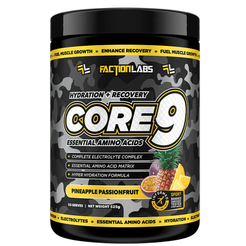 Faction Labs Core9 EAA Recovery & Hydration