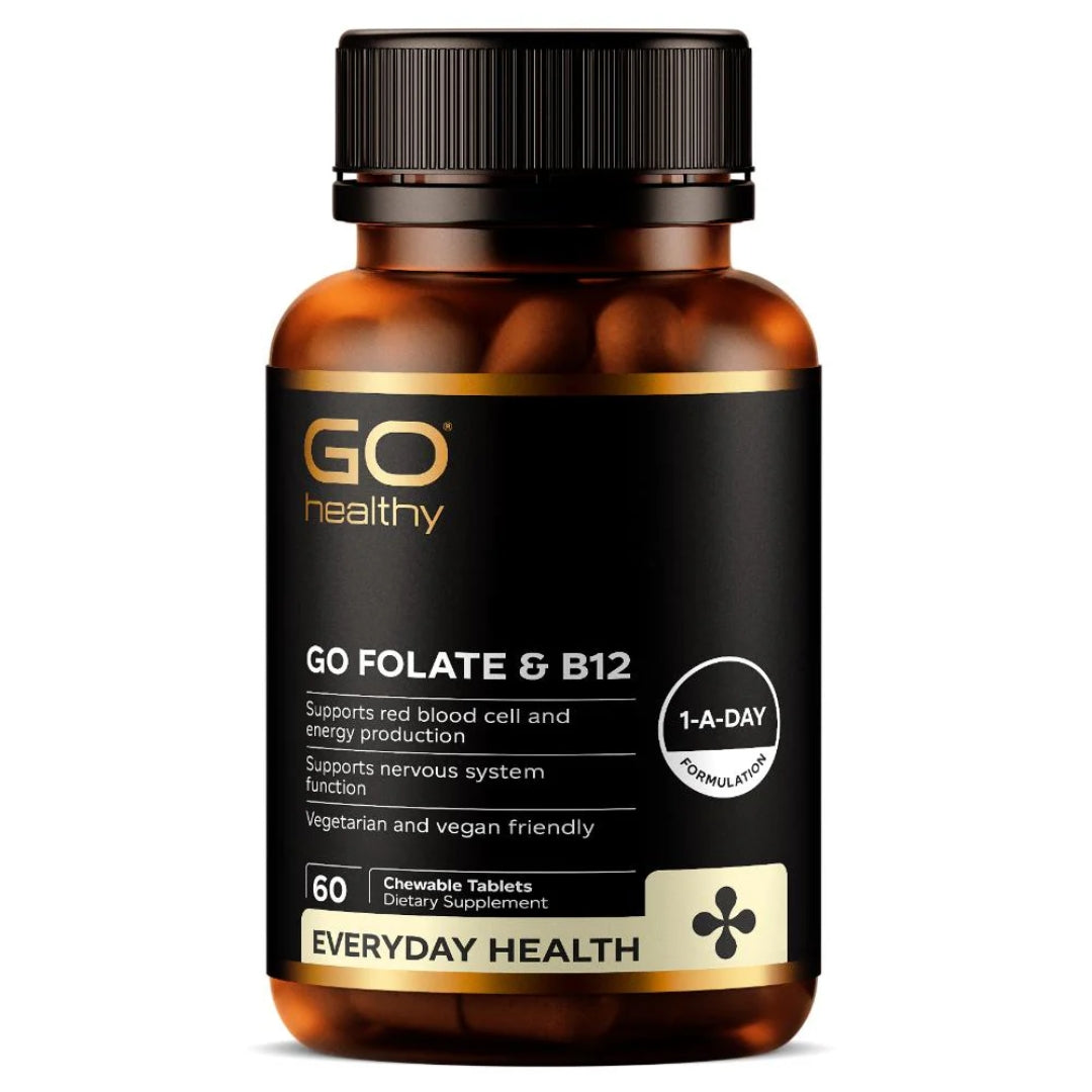 Go Healthy Go Folate & B12 Caps