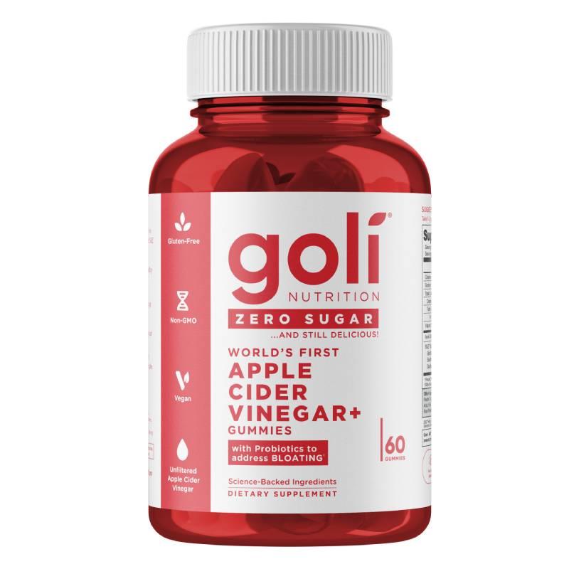 Goli Apple Cider Vinegar Zero Sugar Gummies