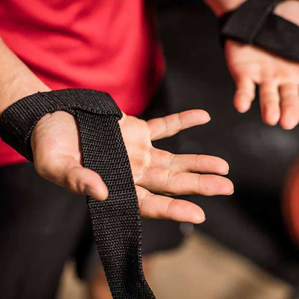 Harbinger Padded Cotton Lifting Straps - Black