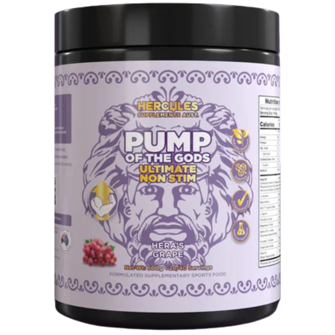Hercules Pump of The Gods - Non-stim Pre Workout
