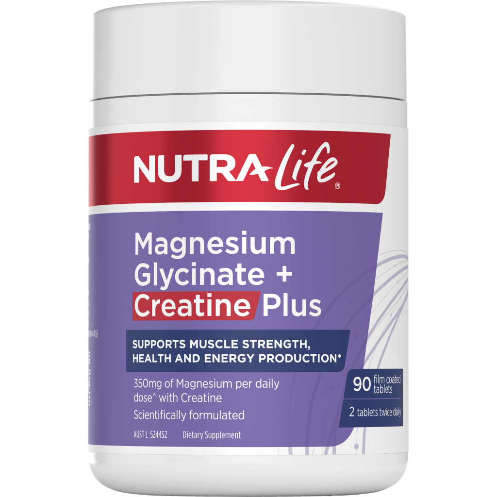 Magnesium Glycinate + Creatine Plus Tablets