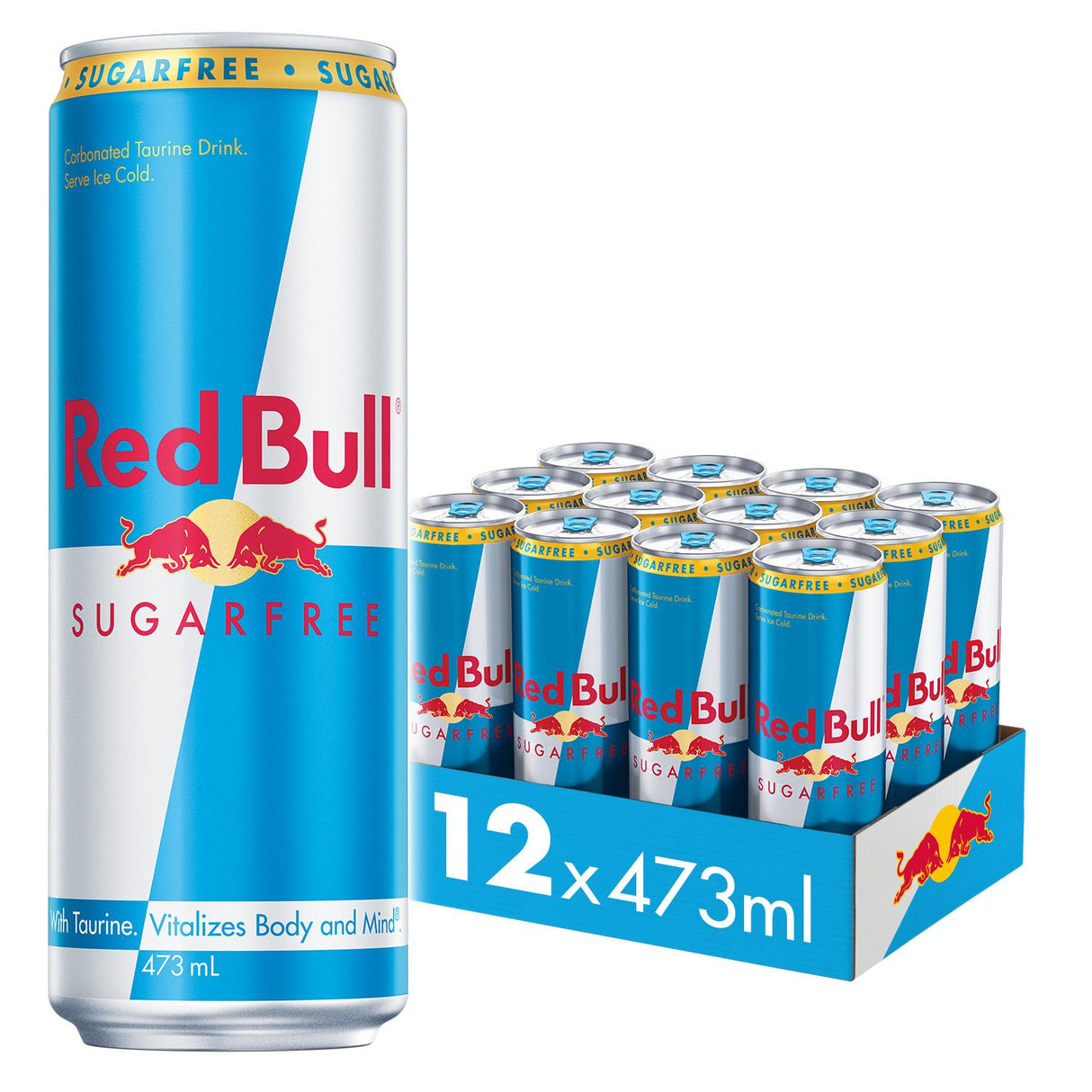 Red Bull Energy Drink Sugarfree Original 473ml