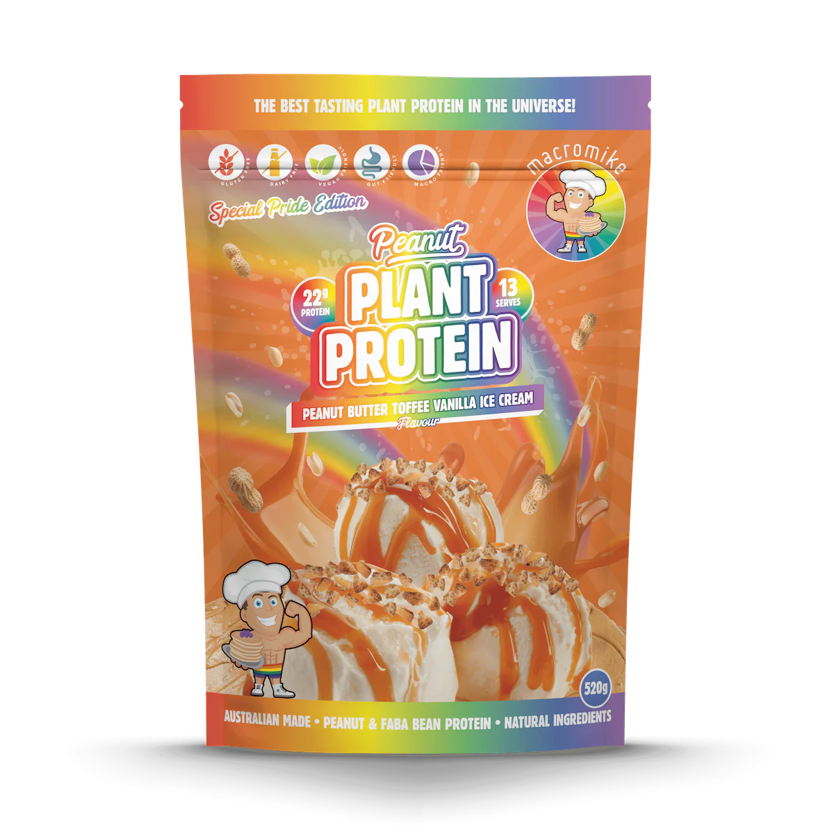 Macro Mike Plant Protein 520g