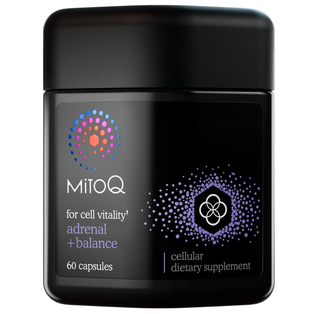 MitoQ Adrenal +Balance Antioxidant Capsules