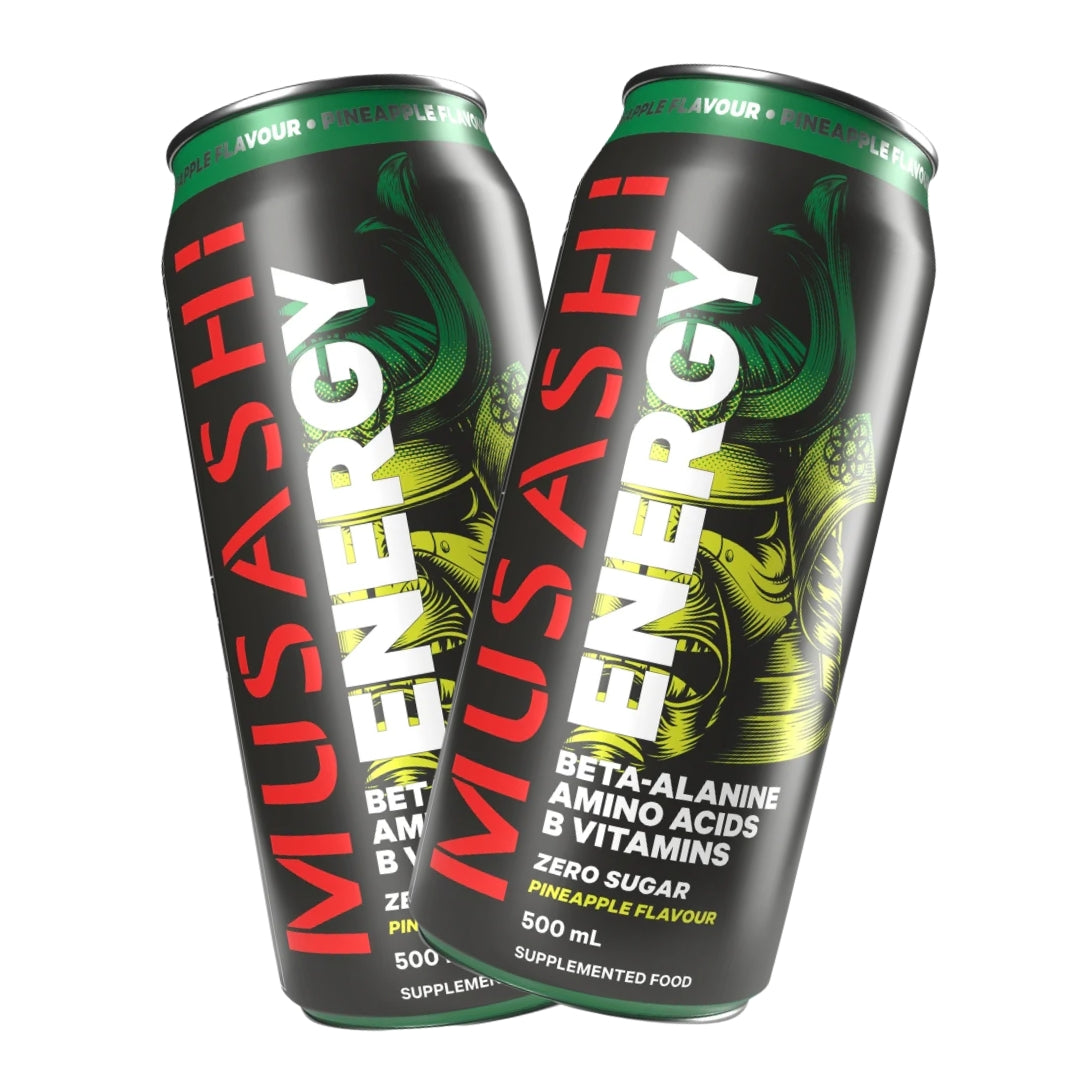 2x Musashi Energy Drink Can (Random Flavours) *Gift*