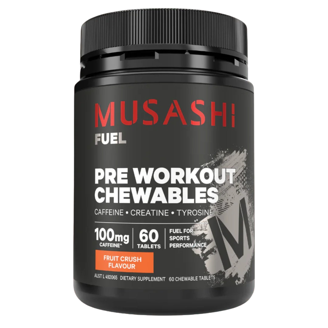 Musashi Pre Workout Chewables