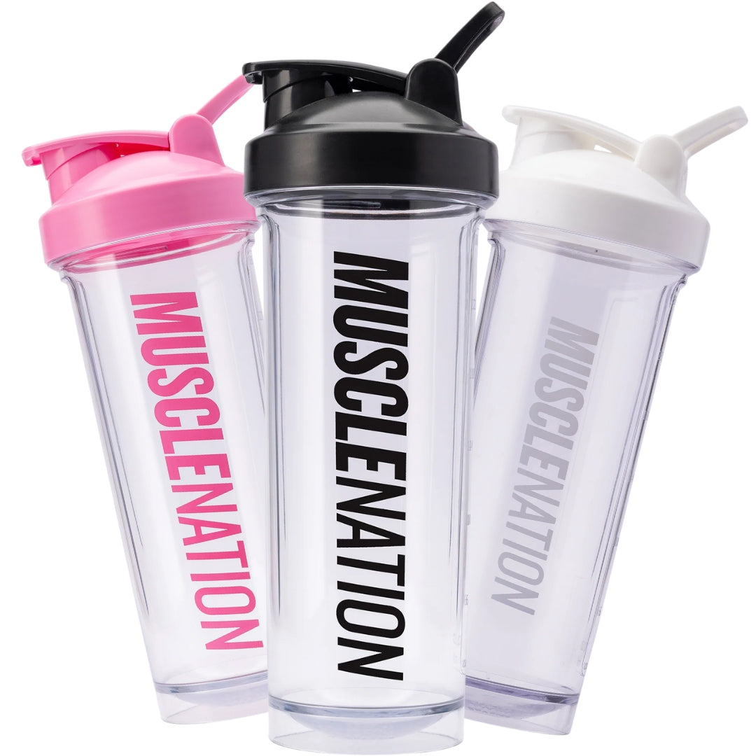 Muscle Nation Clear 700ml Shaker *Gift*
