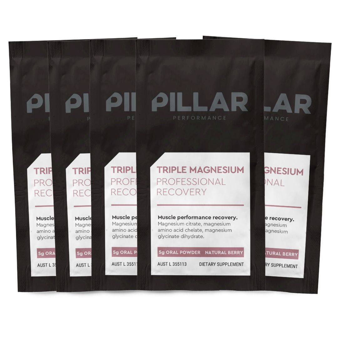 5x Pillar Performance Magnesium Powder Sample Pack (Random Flavour) *Gift*