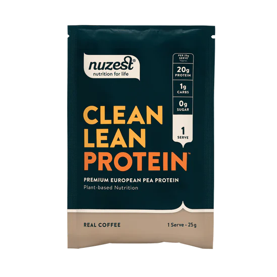 Nuzest Clean Lean Protein package on a white background