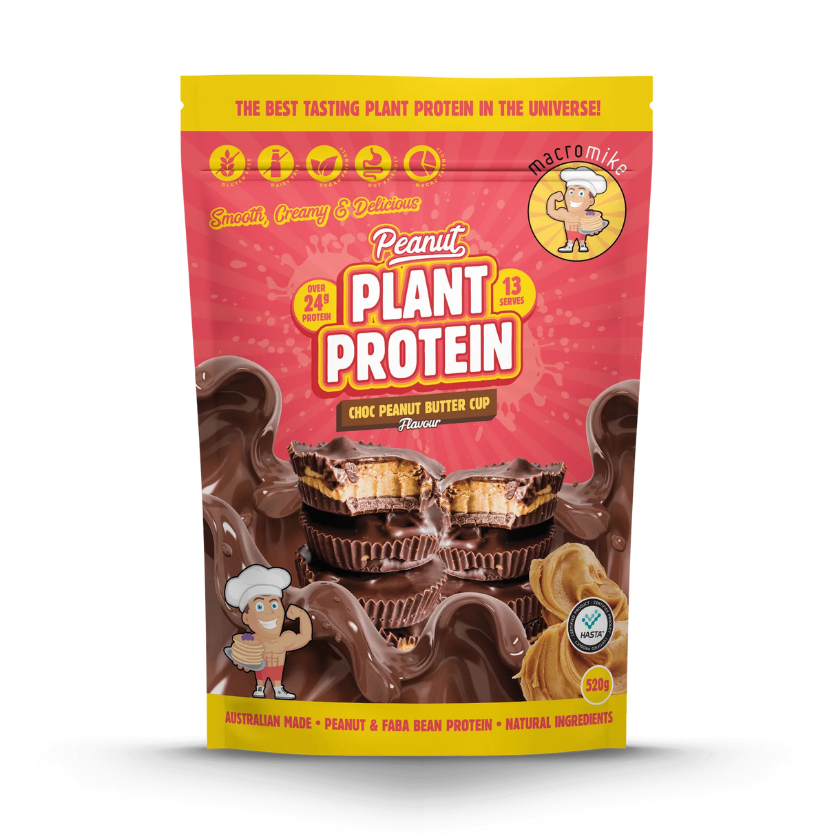 Macro Mike Plant Protein 520g