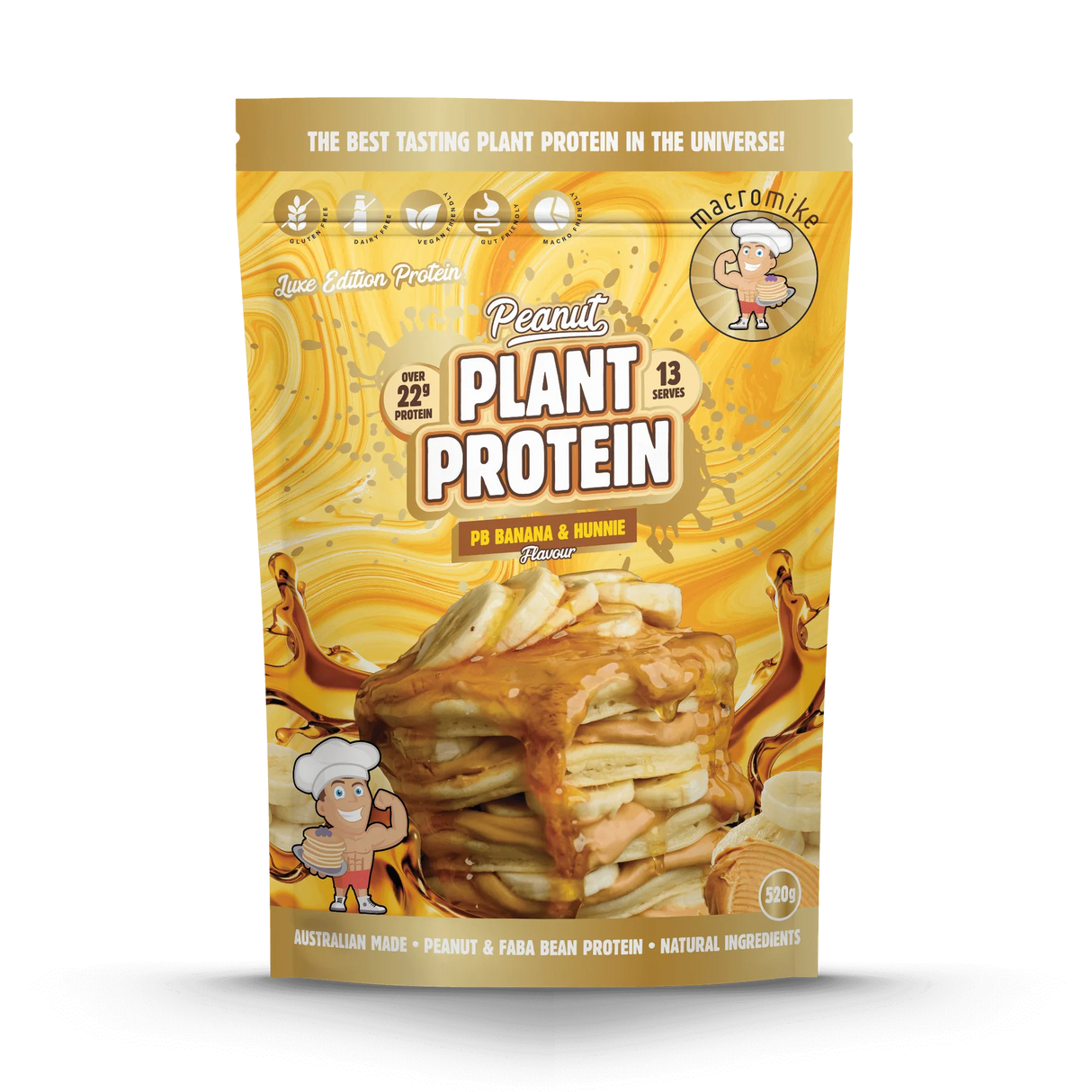 Macro Mike Plant Protein 520g