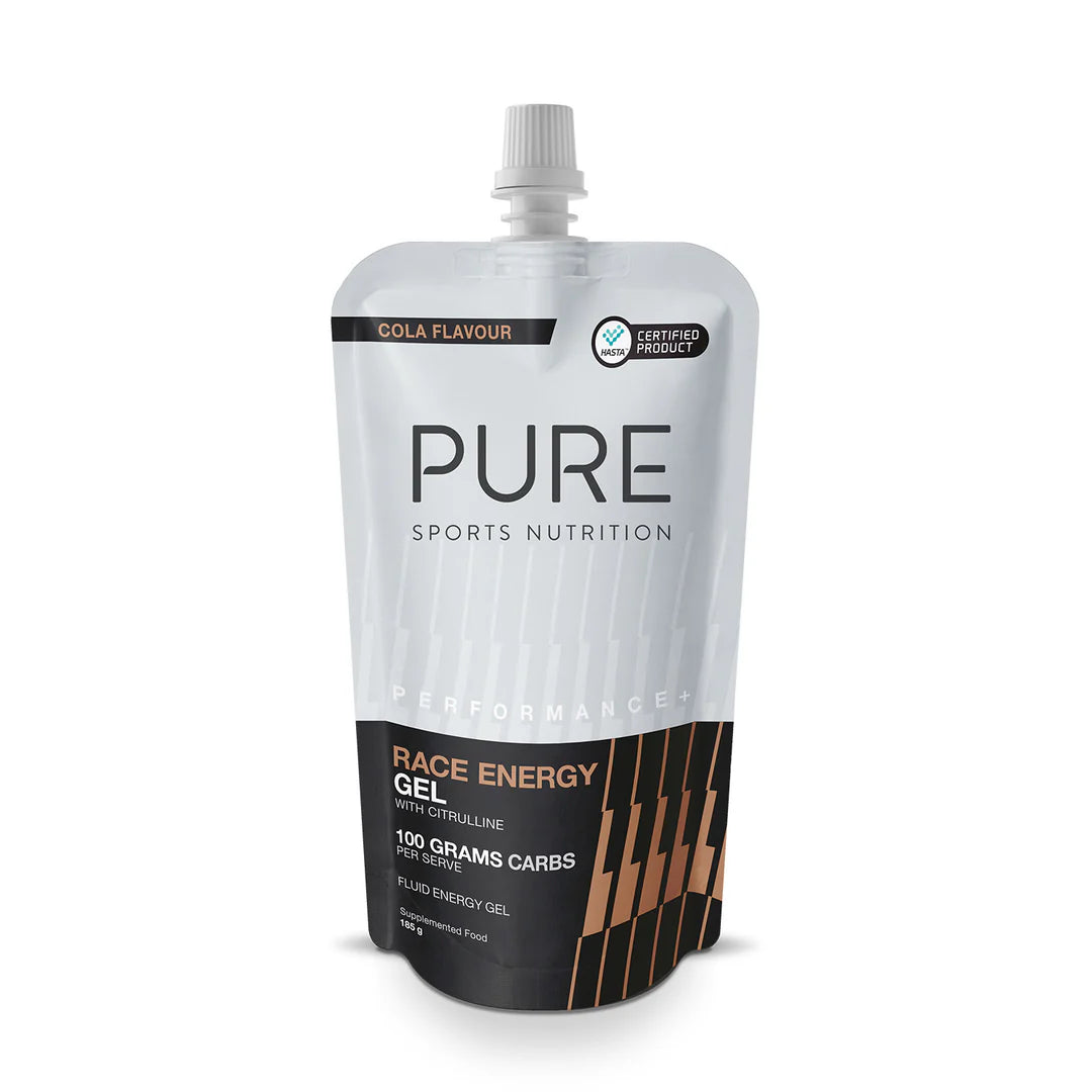 PURE Performance + Race Energy Gel 100g Carb Pouch