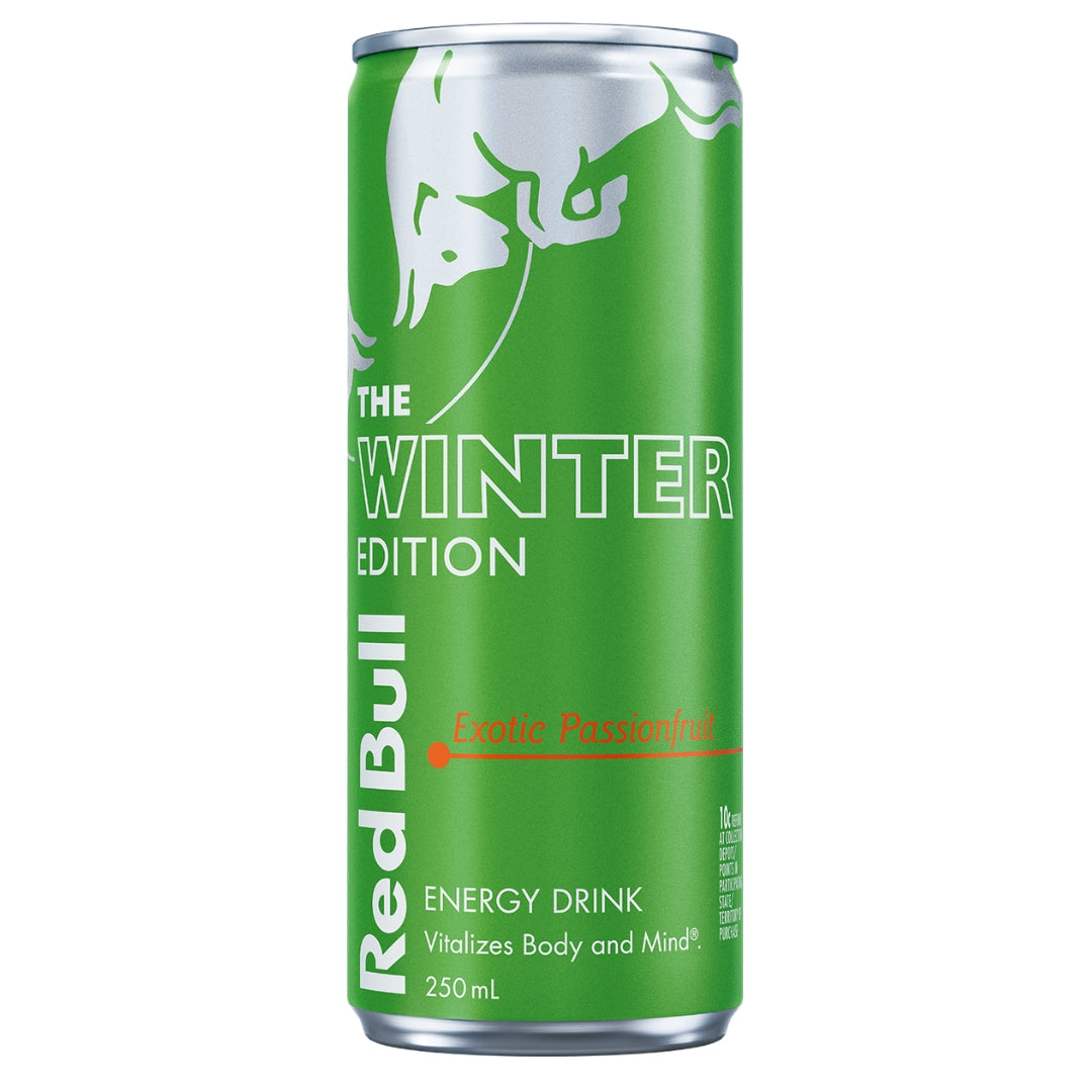 Red Bull Energy Drink Winter Edition Exotic Passionfruit 250ml