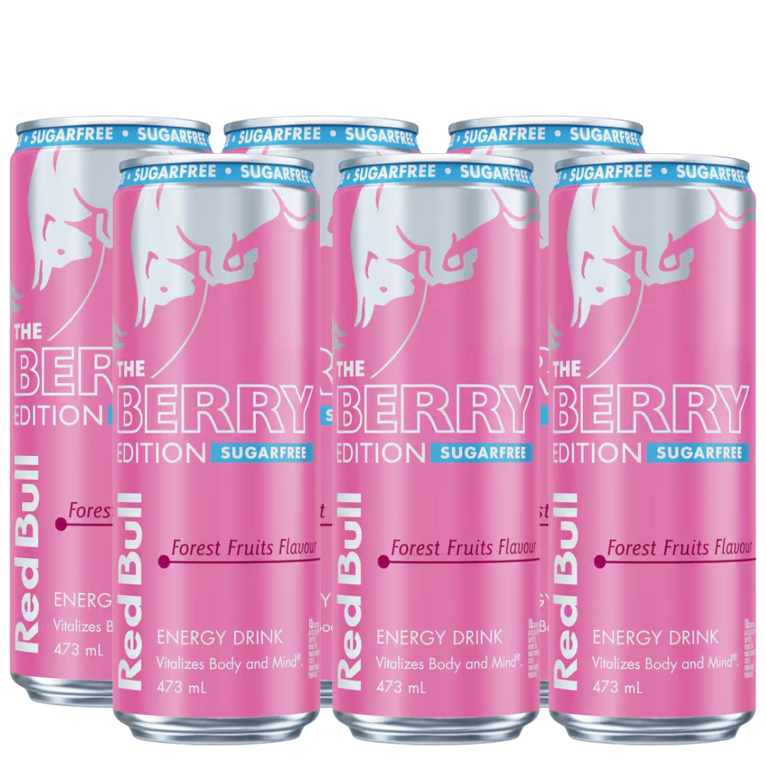 Red Bull Energy Drink Sugarfree Berry Edition 473ml