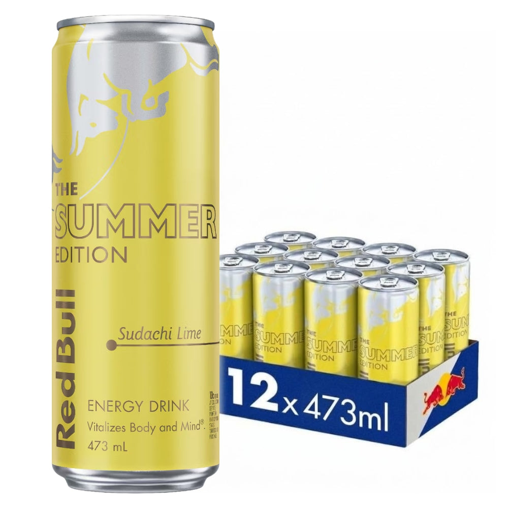 Red Bull Energy Drink Summer Edition Sudachi Lime 473ml