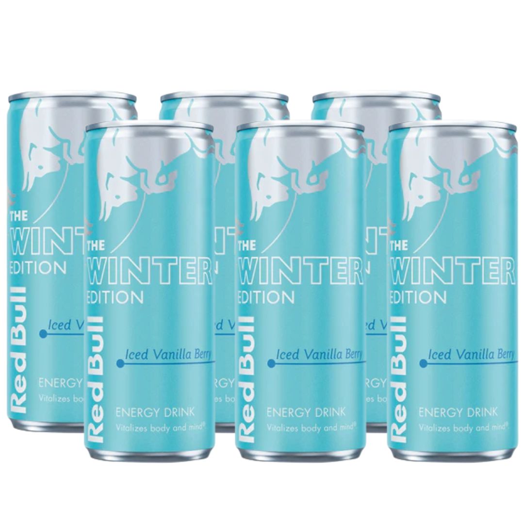 Red Bull Energy Drink Iced Vanilla Berry Winter Edition 250ml