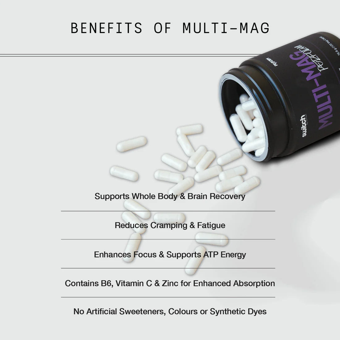Switch Nutrition Multi-MAG Perform Magnesium Caps
