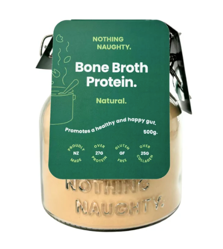 Nothing Naughty Bone Broth Protein Powder