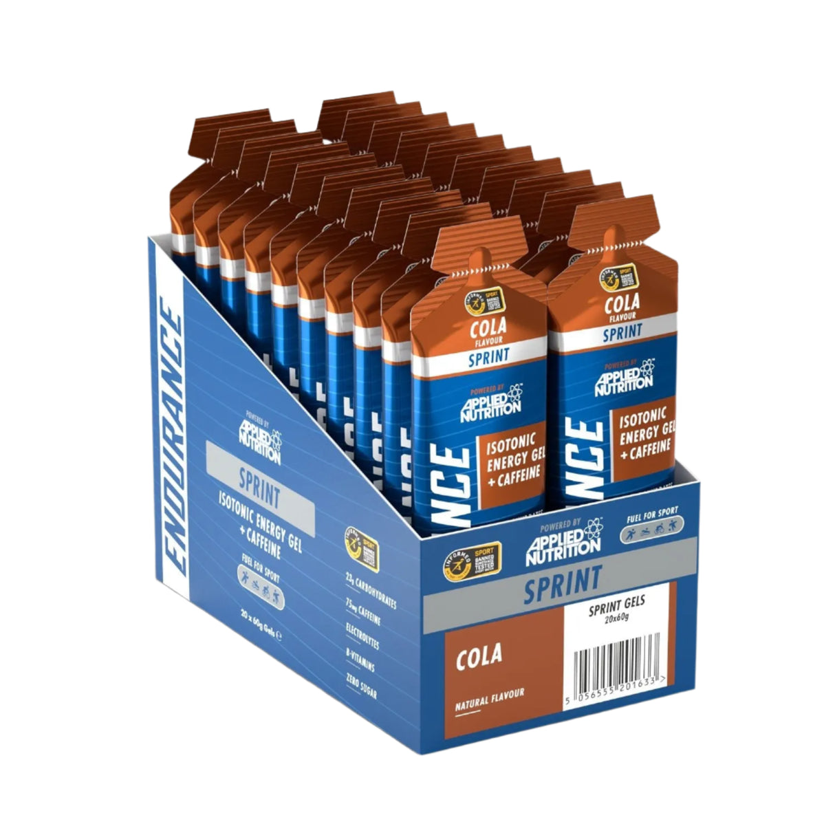 Applied Nutrition Sprint Energy Gels w/ Caffeine