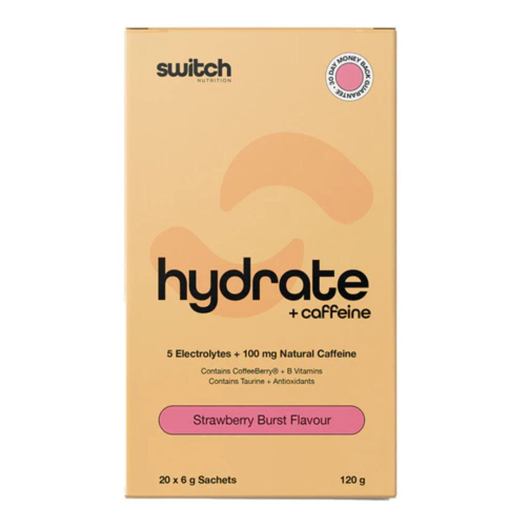 Switch Nutrition Hydrate + Caffeine Sugar Free Powder