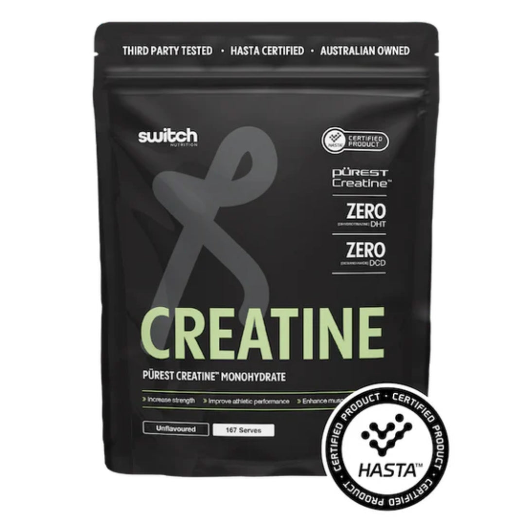 Switch Nutrition Perform Purest Creatine Monohydrate Powder - HASTA cert.
