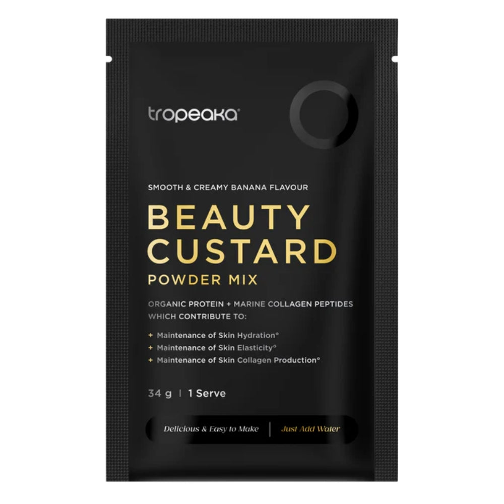 1x Tropeaka Collagen + Organic Protein Beauty Custard (Random Flavour) *Free Sample*