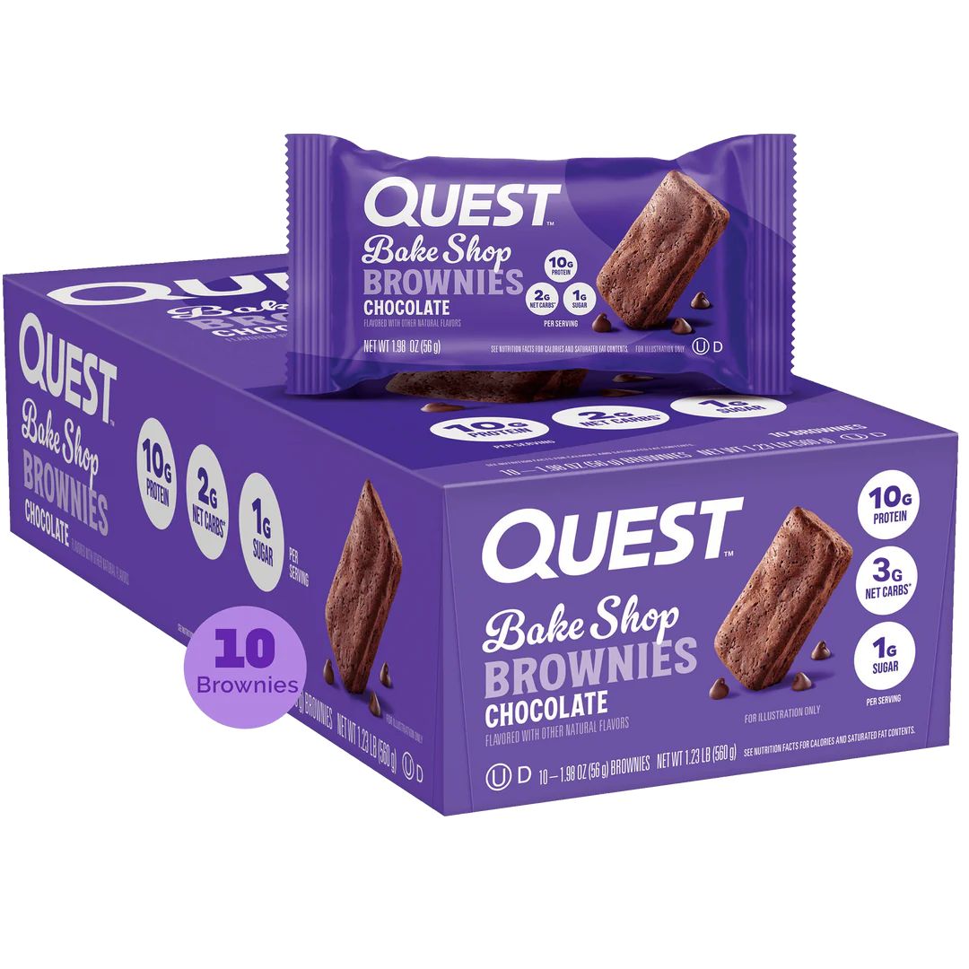 Quest Bake Shop Chocolate Protein Brownies