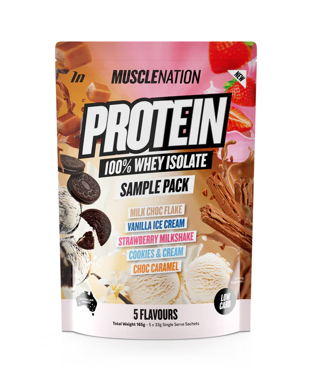 Muscle Nation 100% Whey Isolate 5 Serve Sample Pack