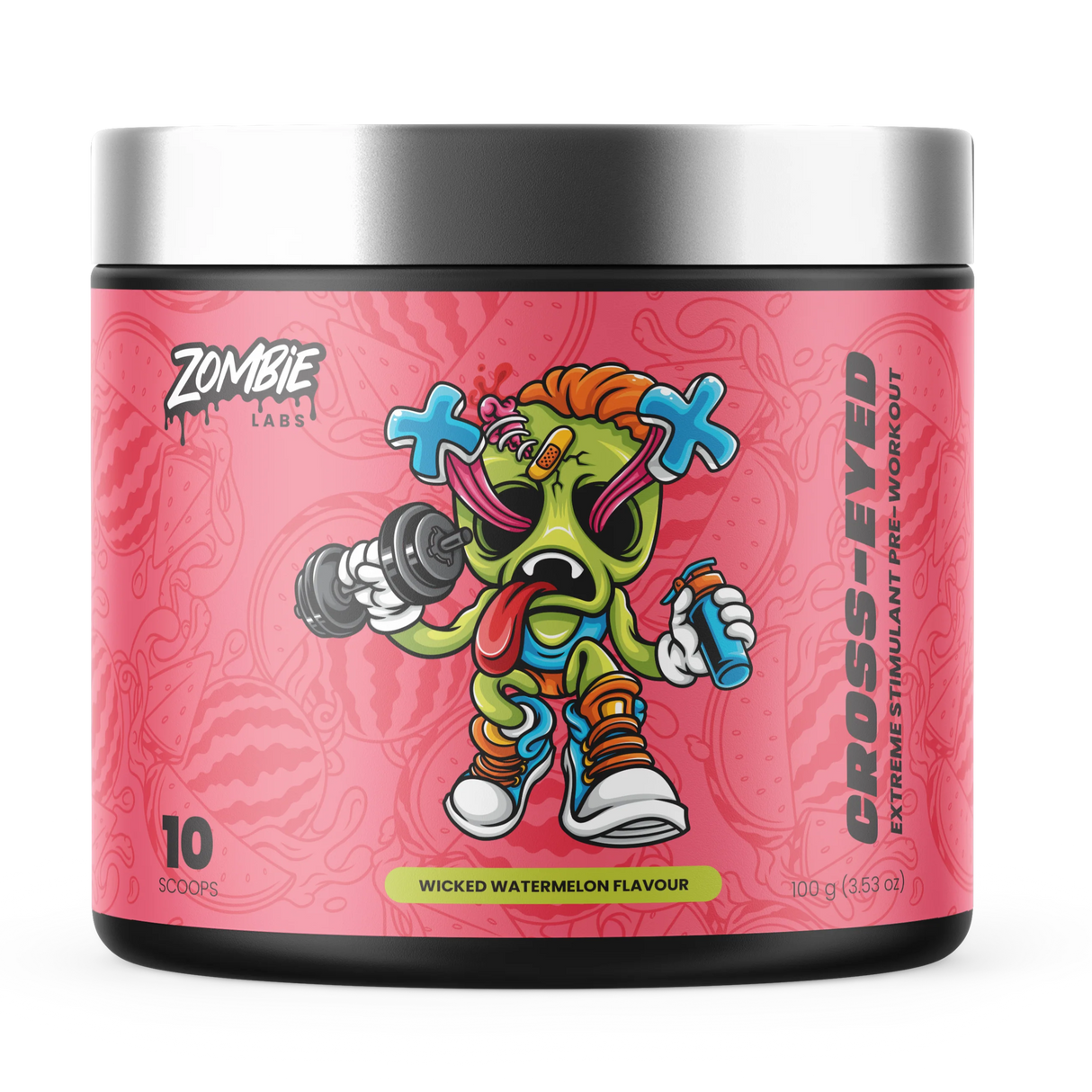 Zombie Labs Cross-Eyed Extreme Stim + Beta Alanine - 10 Serve *Gift*