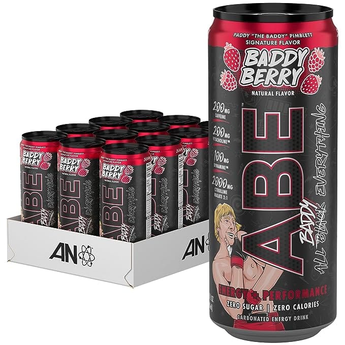 ABE Energy + Performance RTD Baddy Berry / 6 Pack