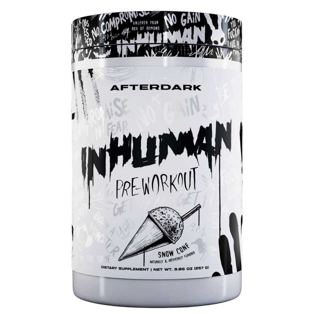 Afterdark Inhuman High Stim Pre-Workout Snow Cone