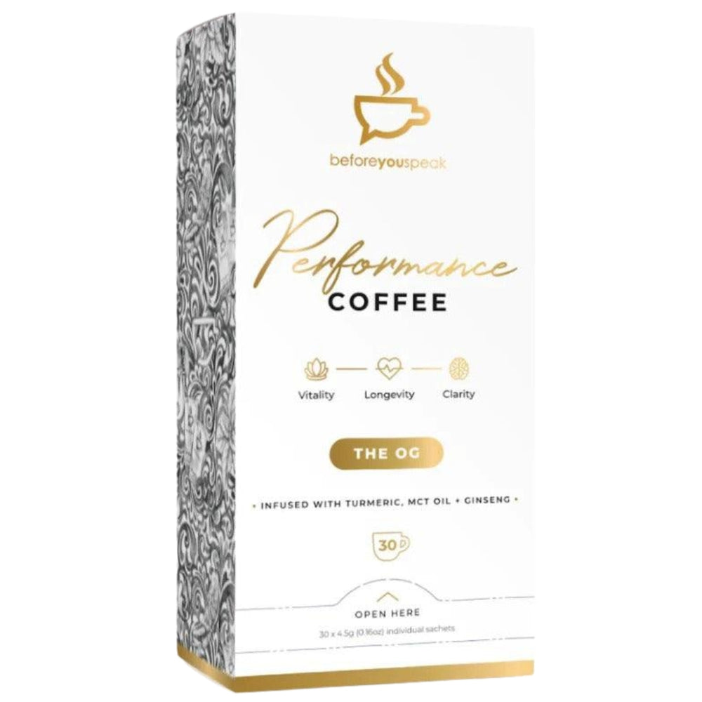 Before You Speak High Performance Coffee