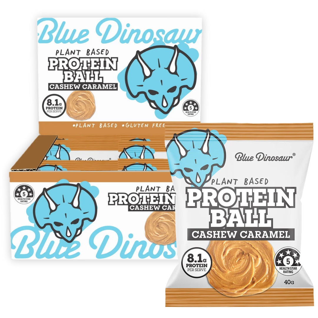 Blue Dinosaur Plant Based Protein Balls