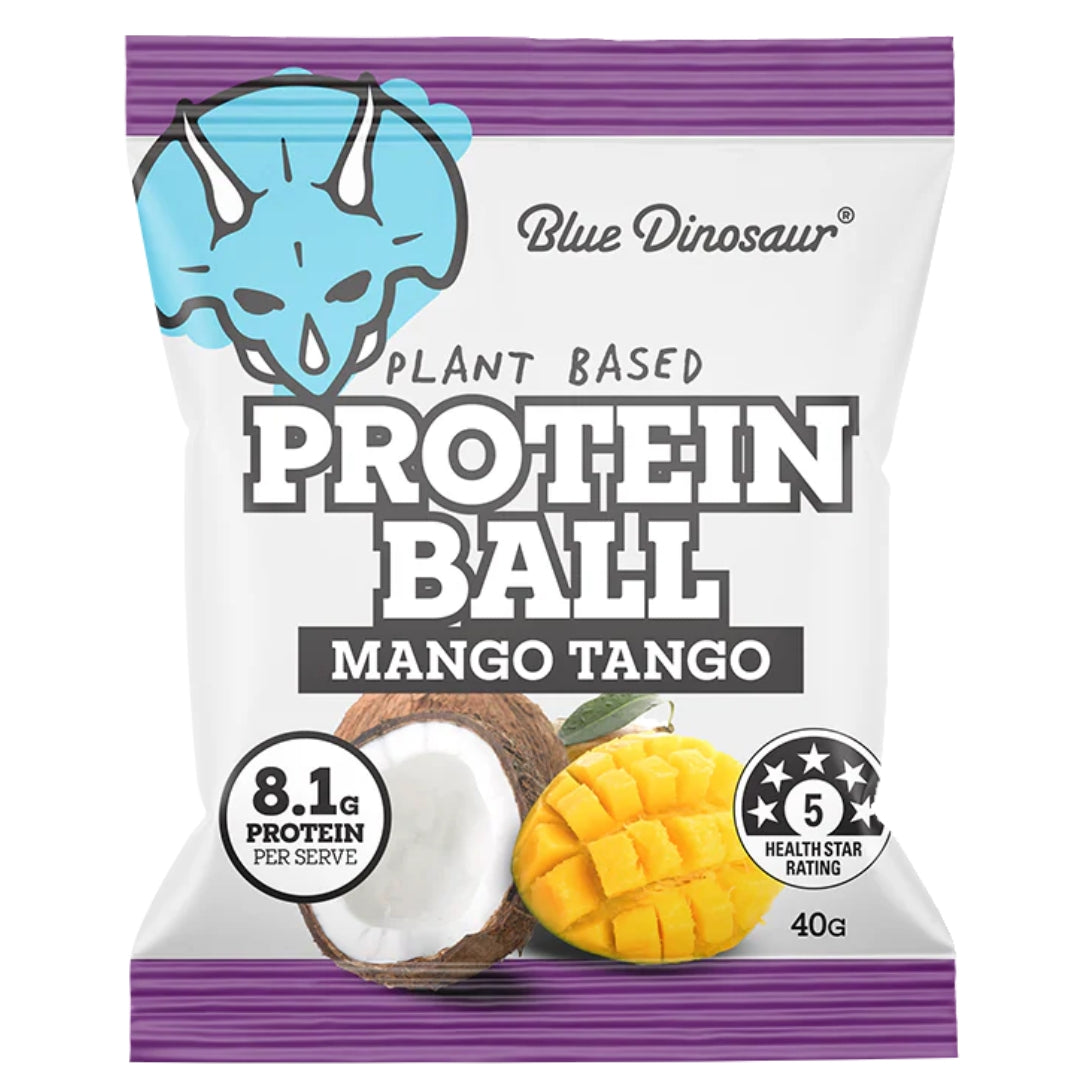 Blue Dinosaur Plant Based Protein Balls