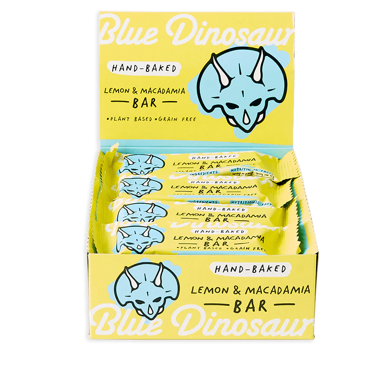 Blue Dinosaur Snack Bars