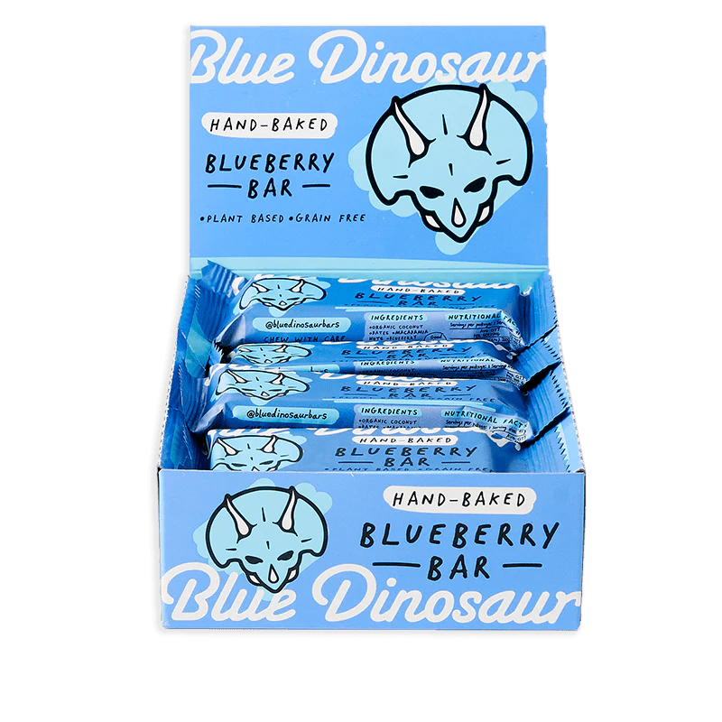 Blue Dinosaur Snack Bars