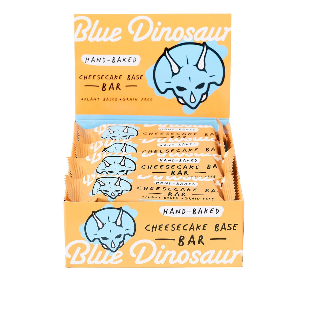 Blue Dinosaur Snack Bars