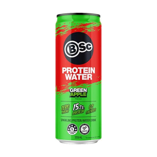 BSC Protein Water Drink Green Apple / Single