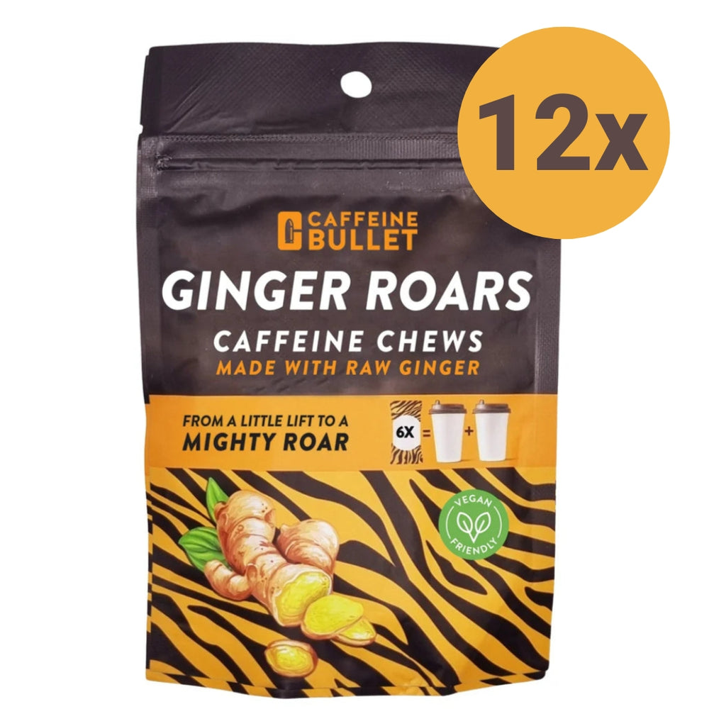 Caffeine Bullet Ginger Roars Energy Chews