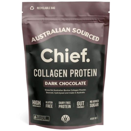 Chief Collagen Protein 450g / Dark Choc