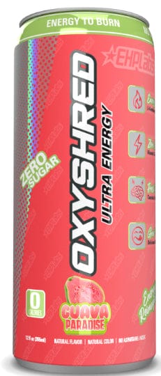 EHP Labs OxyShred Ultra Energy RTD Cans Guava Paradise / Single