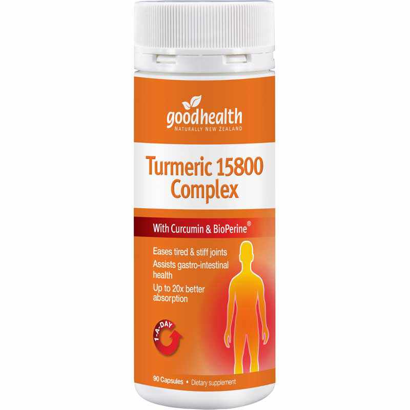 Good Health Turmeric 15800 Complex Caps